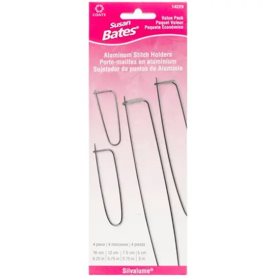 Susan Bates&reg; Aluminum Stitch Holders, 4ct. {3}