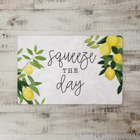 Squeeze The Day 27" x 18" Floor Mat {1}