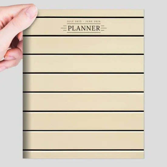 TF Publishing 2025-2026 Ebony & Ivory Medium Monthly Planner {7}