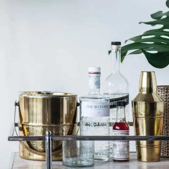 Hello Honey&reg; Gold Stainless Steel Cocktail Shaker {4}