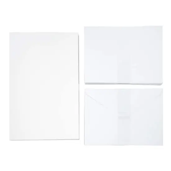 Value Pack Cards & Envelopes by Recollections&reg;, 5" x 6.5" White {3}