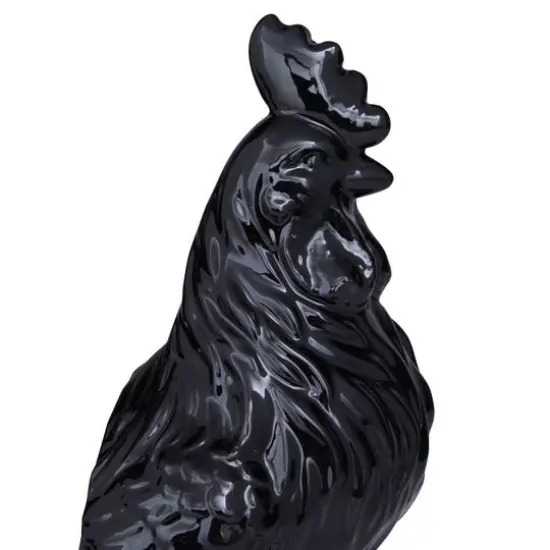 Modern Rooster Farmhouse Dolomite Bookend Set {4}
