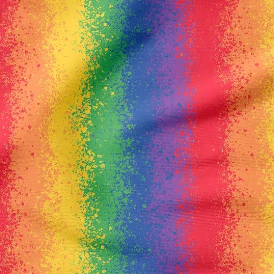 Fabric Editions Rainbow Ombre Cotton Fabric {5}