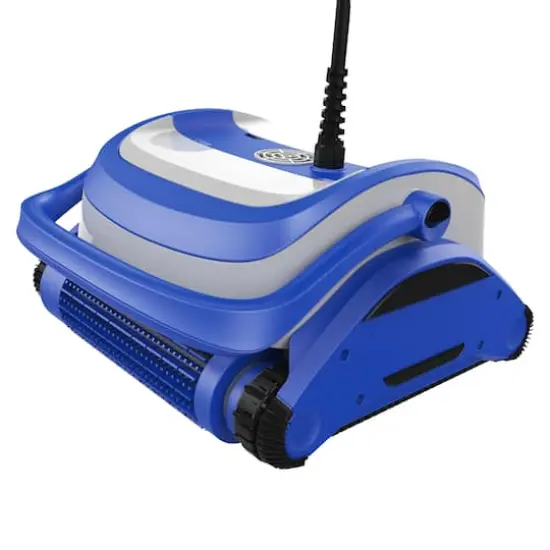 Blue Dual Motor Automatic Wall Climbing Robotic Swimming Pool Cleaner {5}