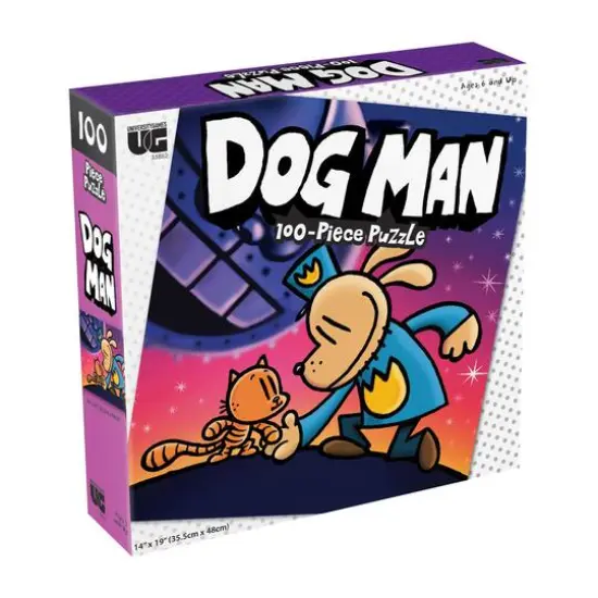 Dog Man Grime & Punishment Jigsaw Puzzle: 100 Pcs {1}
