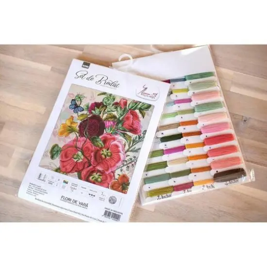 Luca-s Summer Flowers Counted Cross Stitch Kit {6}