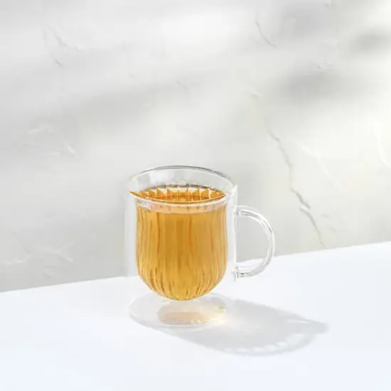 JoyJolt&reg; Christian Siriano 5.4oz. Floret Insulated Glasses, 2ct. {4}