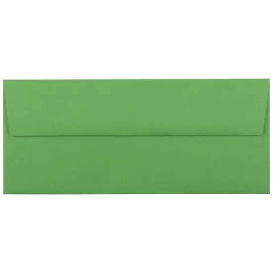 JAM Paper 8.5" x 11" Letter Paper & Envelopes #10 Business Stationery Set, 100ct. Green Brite Hue {4}