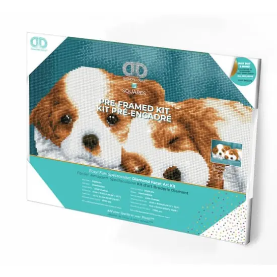 Diamond Dotz&reg; Intermediate Little Champs Pre-Framed Diamond Painting Kit {4}