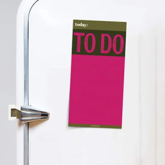 TF Publishing Pink Big To Do Memo Magnet Pad {4}