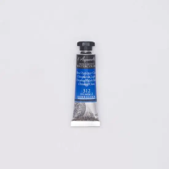 Sennelier French Artists' Watercolor, 10mL 312 Ultramarine Light S2 {1}