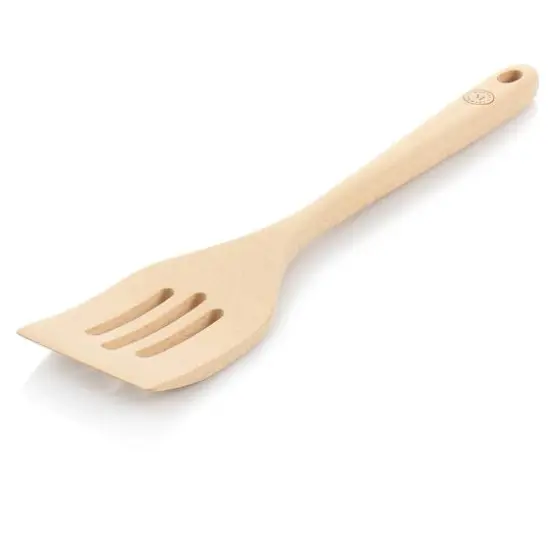 Martha Stewart 14'' Beech Wood Slotted Turner {6}