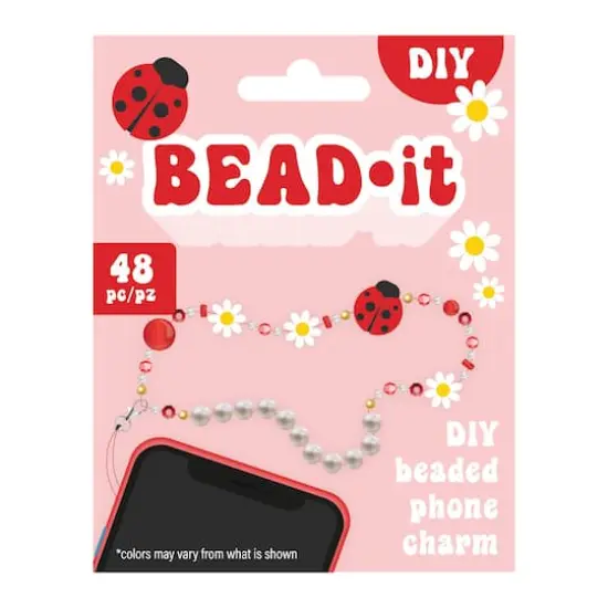 Bead-It DIY Ladybug Phone Charm Kit {1}