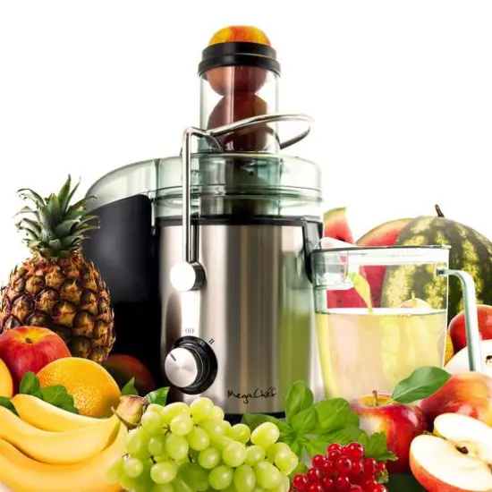 MegaChef Wide Mouth Juice Extractor Juice Machine {6}