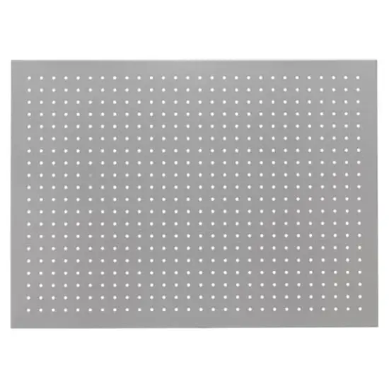 22" x 30" Gray Metal Pegboard by Simply Tidy&reg; {1}