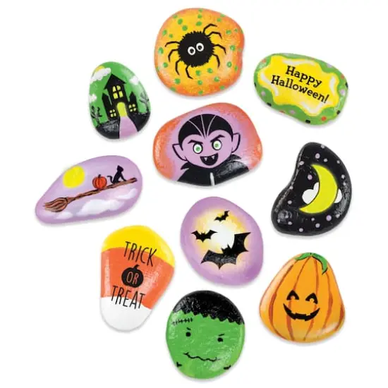Creativity for Kids&reg; Hide & Seek Halloween Rocks {5}