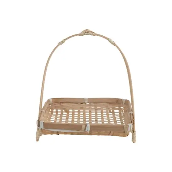 Hello Honey&reg; Hand-Woven Bamboo Stand with Removable Tray {1}