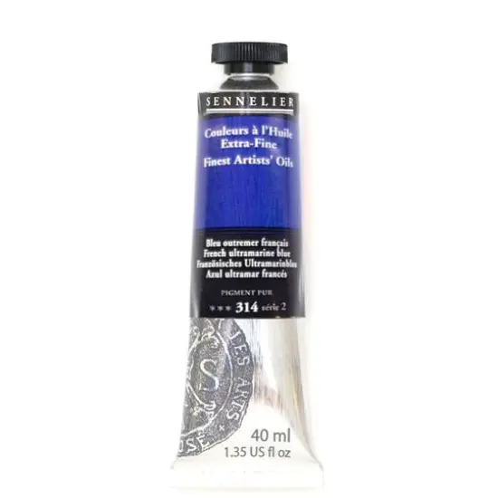Sennelier Artists' Oil Color, 40mL 614 French Ultramarine Blue S2 {1}
