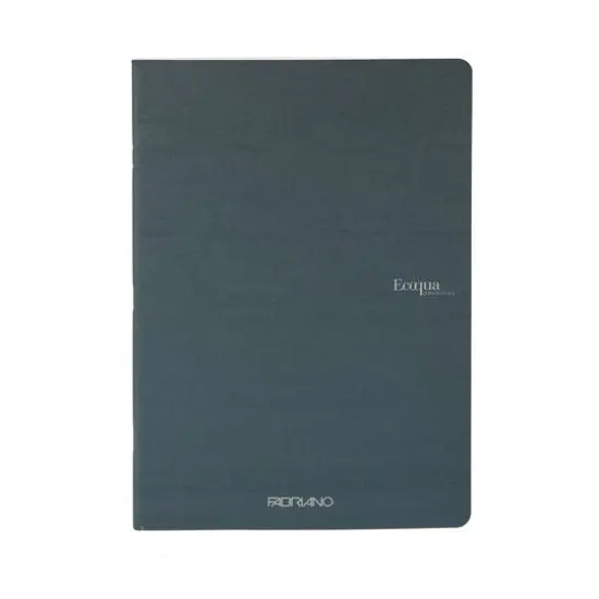 Fabriano® EcoQua Original A5 Graph Staple-Bound Notebook Dark Green {1}