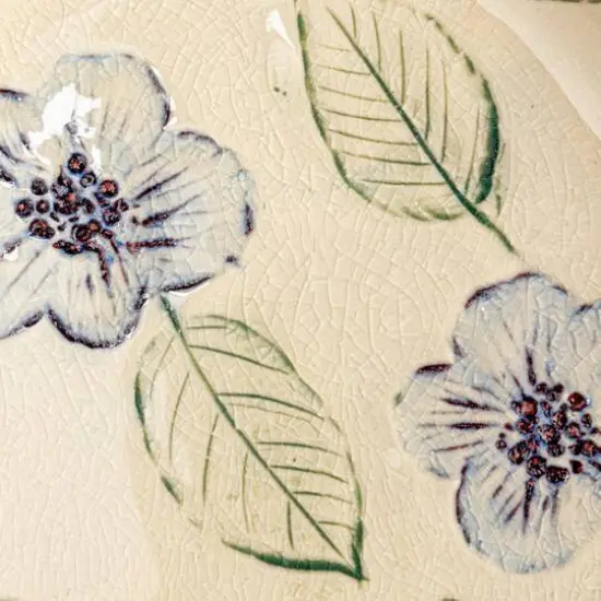 Hello Honey&reg; 10.25" Multicolor Blossoming Meadow Stoneware Platters, 2ct. {6}