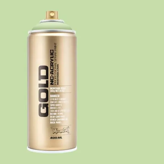 Montana&trade; Gold Acrylic Professional Spray Paint G6010 Linden Green {6}