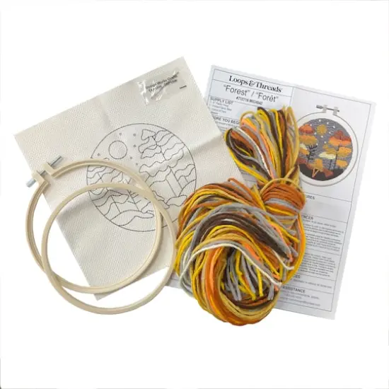 6" Forest Punch Needle Kit by Loops & Threads&reg; {4}