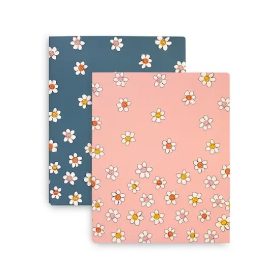 Vera Bradley&reg; Prairie Paisley Daisy Pink Pocket Folders {1}
