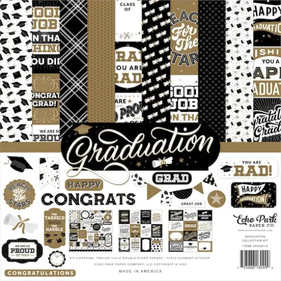 Echo Park Graduation Collection Kit, 12" x 12" {1}
