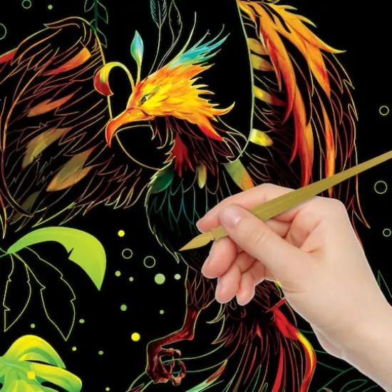 Hinkler Mythical Creatures Kaleidoscope Ultimate Etch Art Kit {7}