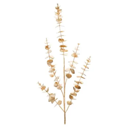 3ft. Metallic Eucalyptus Leaf Spray, 2ct. {3}