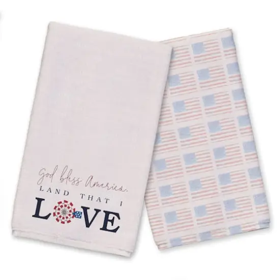 Designs Direct Land That I Love Tea Towel Set {1}