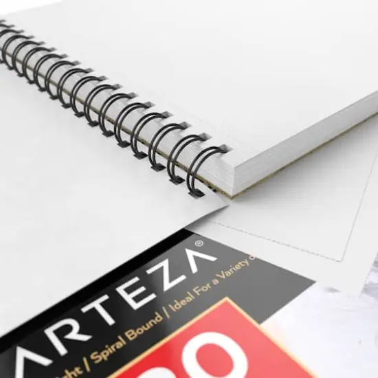 Arteza&reg; 9" x 12" Spiral Drawing Pads, 2ct. {4}