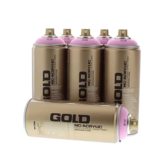 Montana&trade; Gold Acrylic Professional Spray Paint G3110 Frozen Raspberry {8}