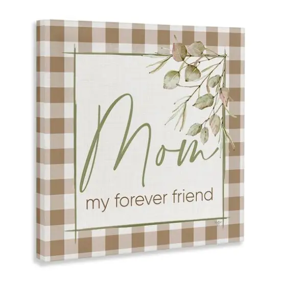 Stupell Industries Mom My Forever Friend Canvas Wall Art {4}
