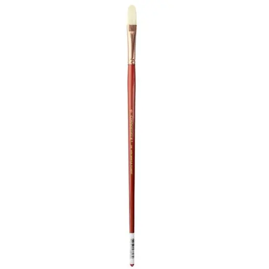 Connoisseur&reg; Hog Bristle Long Handle Filbert Brush {1}
