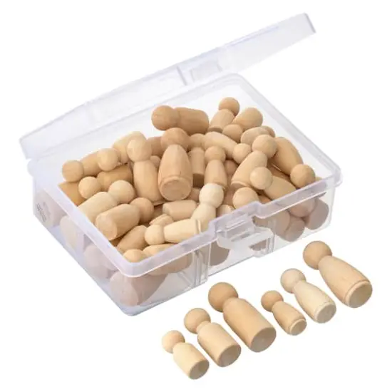 Mixed Peg People, 50ct. by Creatology&trade; {1}