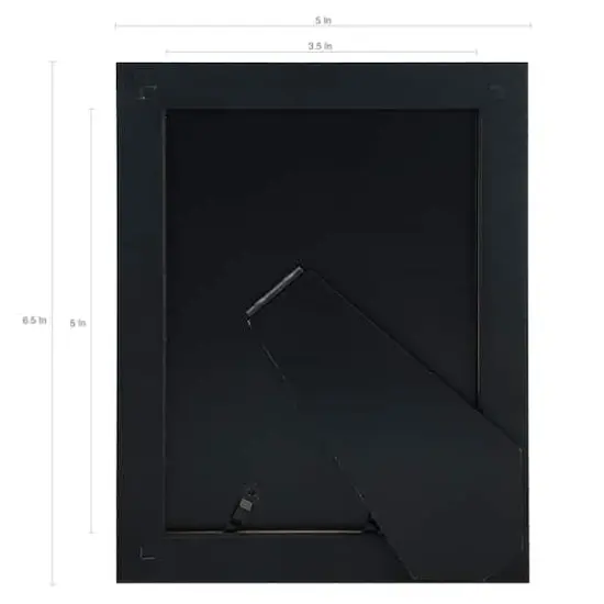 Expressions&trade; 3.5" x 5" Espresso Rustic Frame with Mat by Studio D&eacute;cor&reg; {5}