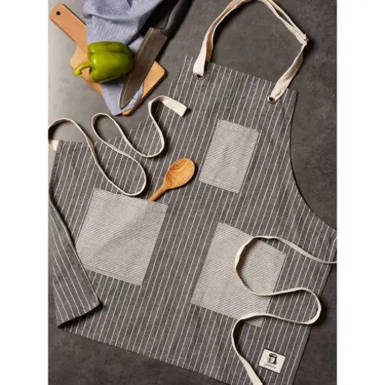 DII&reg; Gray Fresh Stripe Pantry Apron {11}