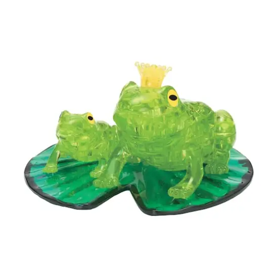 3D Crystal Puzzle - Frog: 43 Pcs {5}