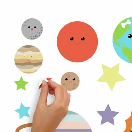 RoomMates Planet Peel & Stick Wall Decals {6}