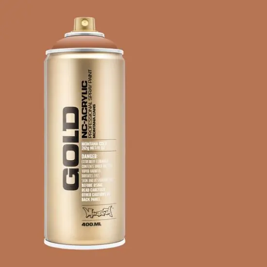 Montana&trade; Gold Acrylic Professional Spray Paint G8090 Nougat {4}