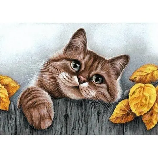 Crafting Spark Village Cat Diamond Painting Kit {3}