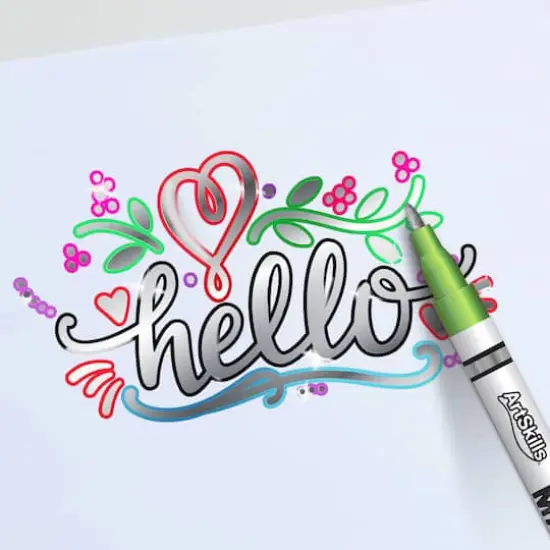 ArtSkills&reg; Metallic Outline Markers, 6ct. {5}