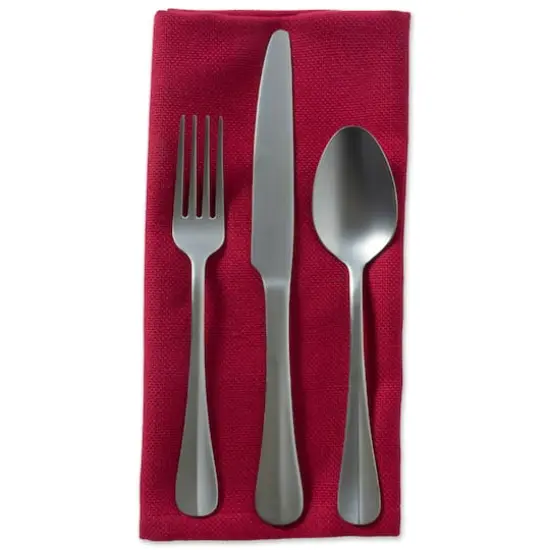 DII&reg; Variegated Napkin Set, 6ct. Tango Red {5}