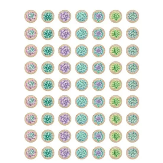 Teacher Created Resources Mini Rustic Bloom Stickers, 12 Packs of 378 {3}