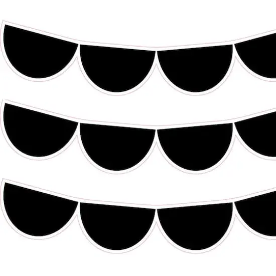 Creative Teaching Press&reg; Black Half-Dots EZ Border&trade; Set {1}