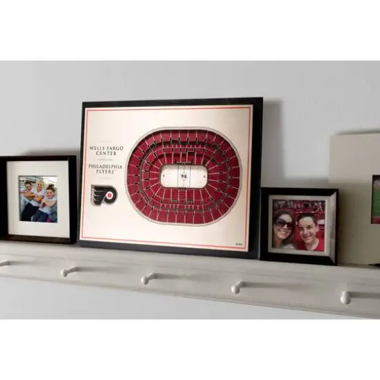 NHL 5-Layer StadiumView Wall Art Philadelphia Flyers {4}