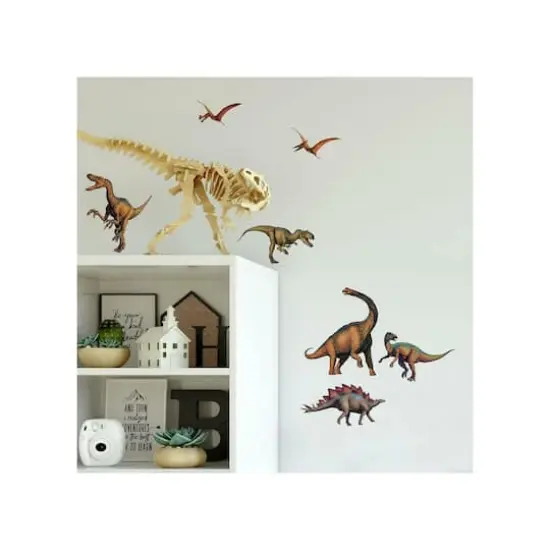 RoomMates Lifelike Dinosaurs Peel & Stick Wall Decals {5}