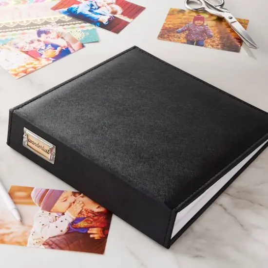 D-Ring Mega Scrapbook Album by Recollections&reg; Black {3}