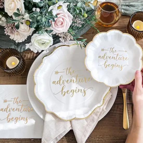 Kate Aspen The Adventure Begins Party Tableware Set, 72ct. {3}